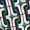 Green and Blue Geometric Multi Printed Trousers