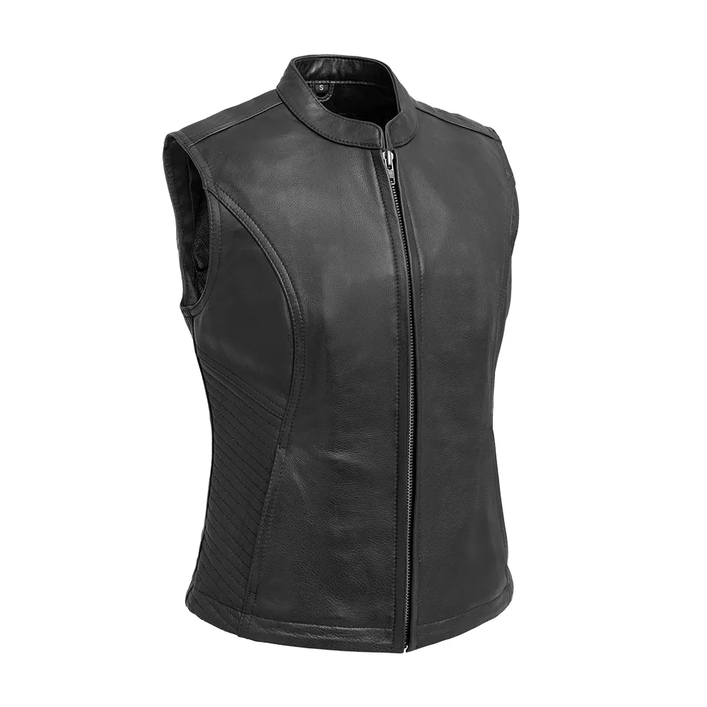 Nova Women's Motorcycle Leather Vest